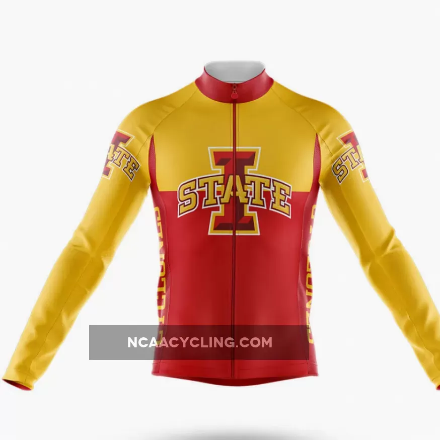 Iowa State University V2 Long Sleeve Cycling Jersey Only