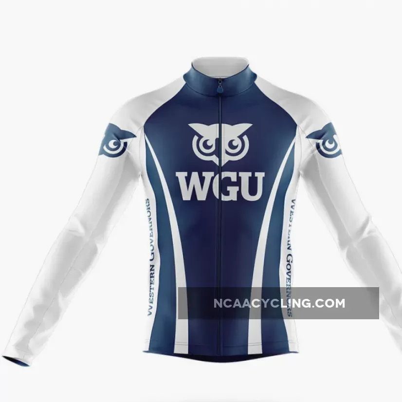 Western Governors University Long Sleeve Cycling Jersey Only | wgu gear