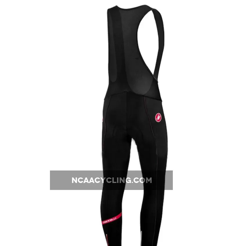Pro Team CASTELLI Meno black Bike Cycling Winter Bib Pants