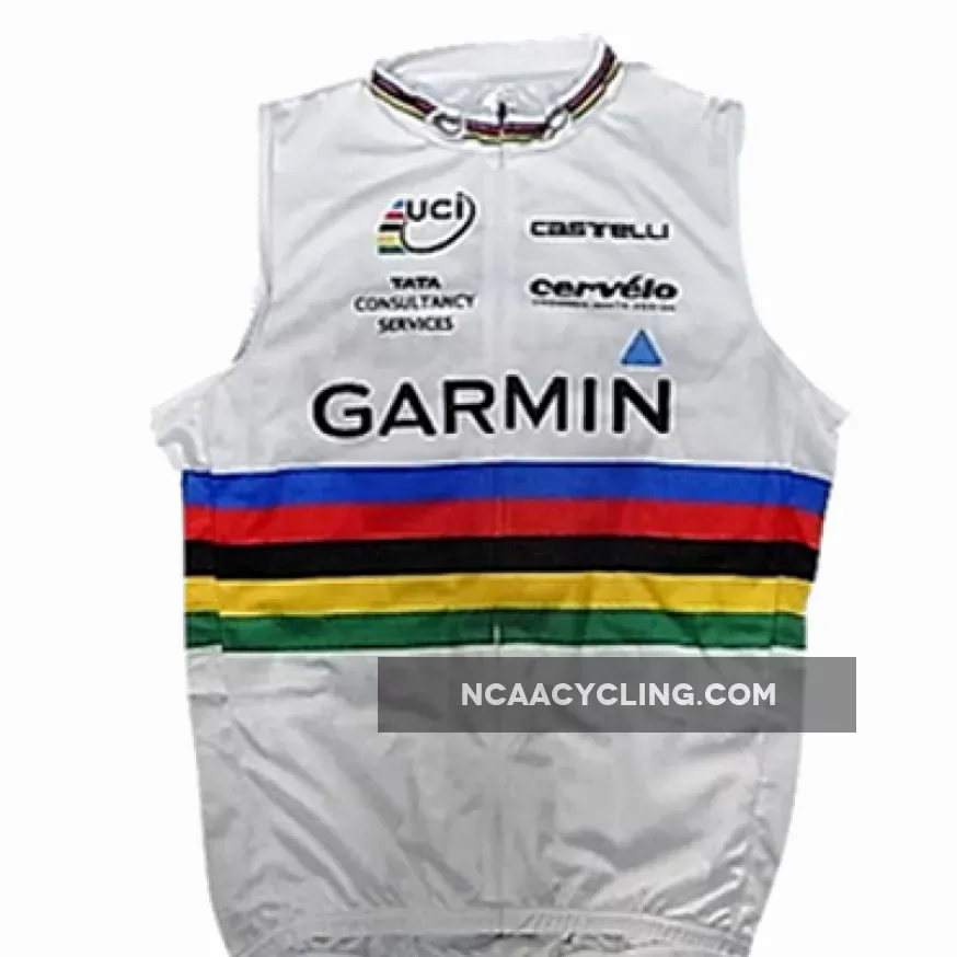 2011 Garmin Cervelo World Champion Cycling Vest For Sale