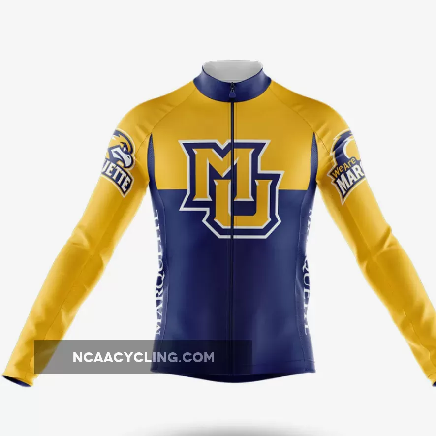 Marquette University V2 Long Sleeve Cycling Jersey Only