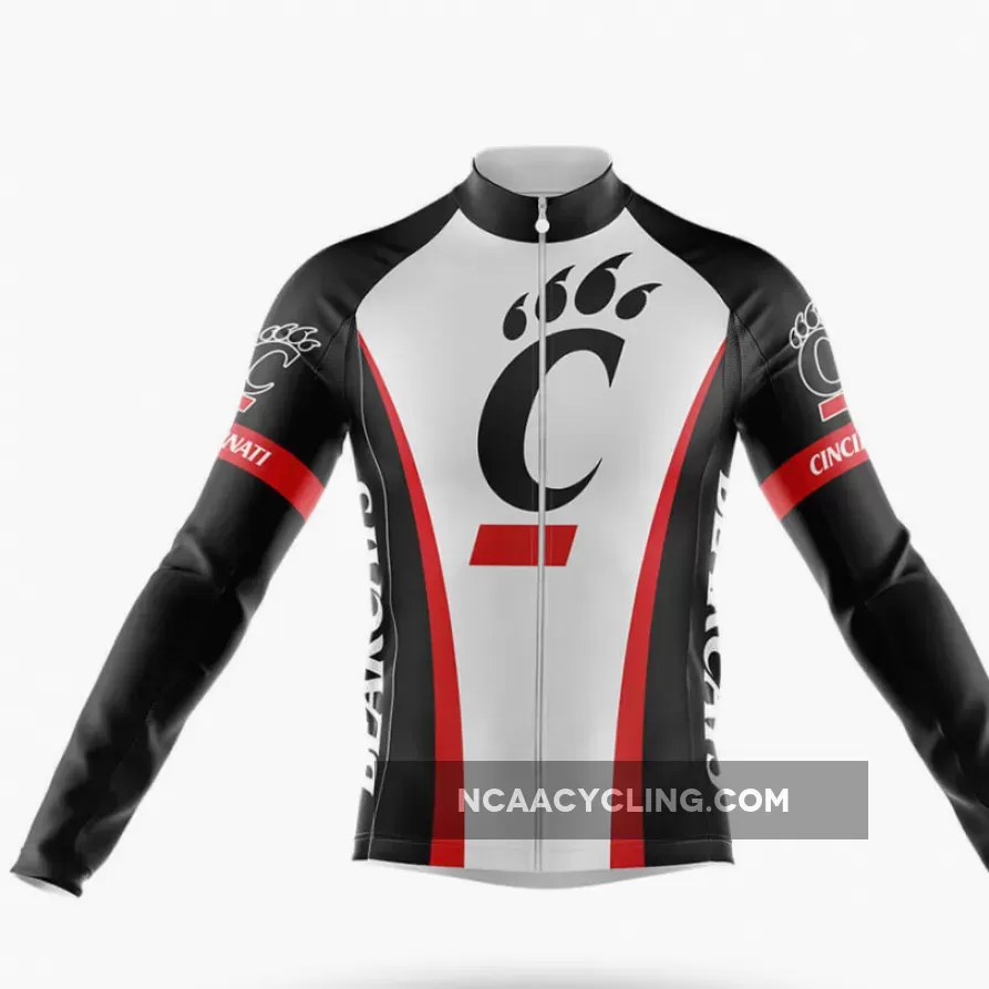 University of Cincinnati Long Sleeve Cycling Jersey Only