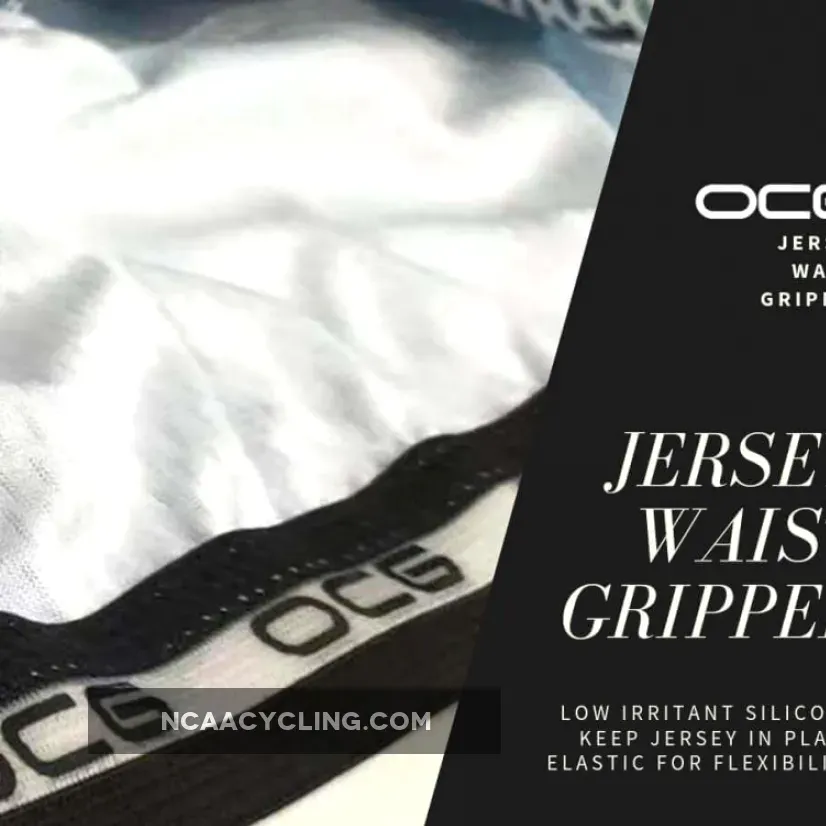 Men's High Viz Color Triangles Short Sleeve Cycling Jersey