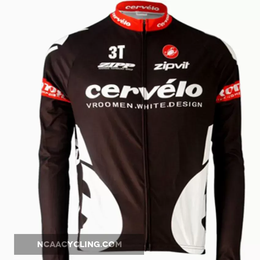 2009 CERVELO BLACK Long Sleeve Jersey Outlet
