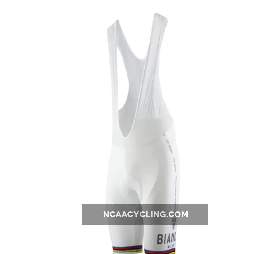 Bianchi White - World Champion Cycling Bib Shorts Restock