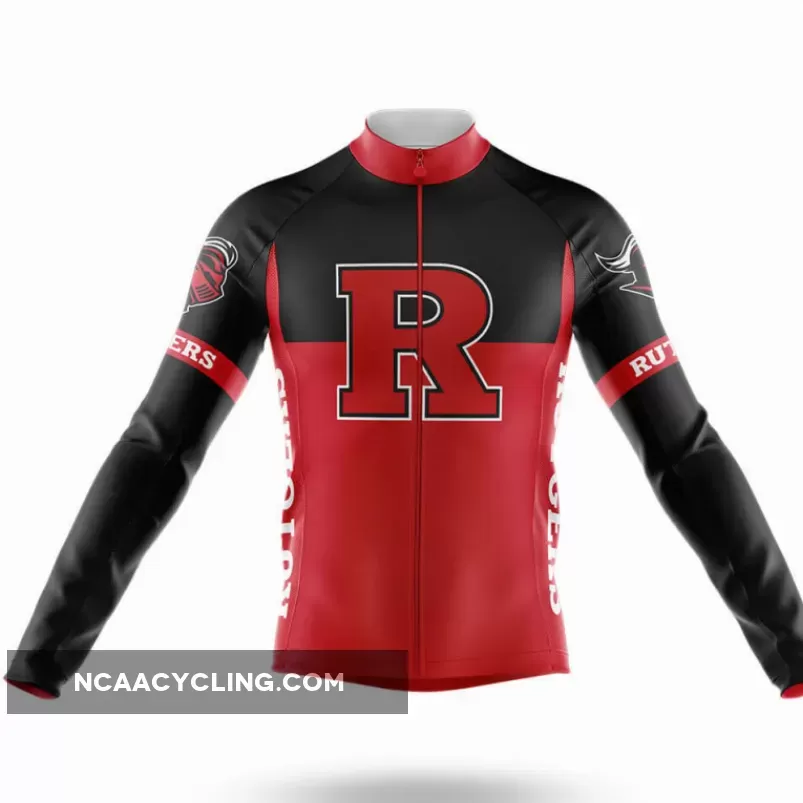 Rutgers University V2 Long Sleeve Cycling Jersey Only