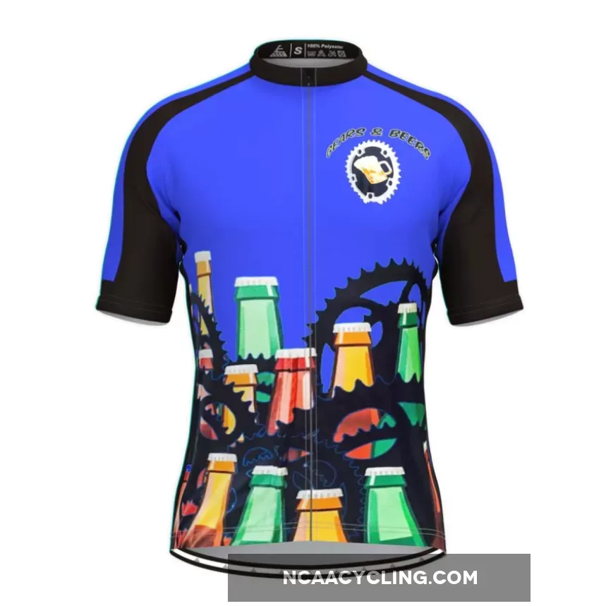 Gears And Beer Men's Cycling Jersey Online