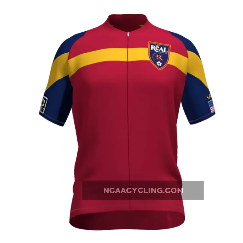 MLS Real Salt Lake Short Sleeve Cycling Jerseys Z-1905744