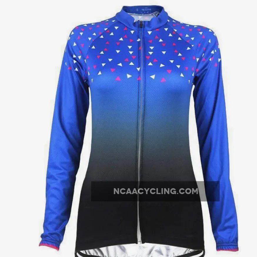 Women's Long Sleeve Confetti Cycling Jersey For Sale