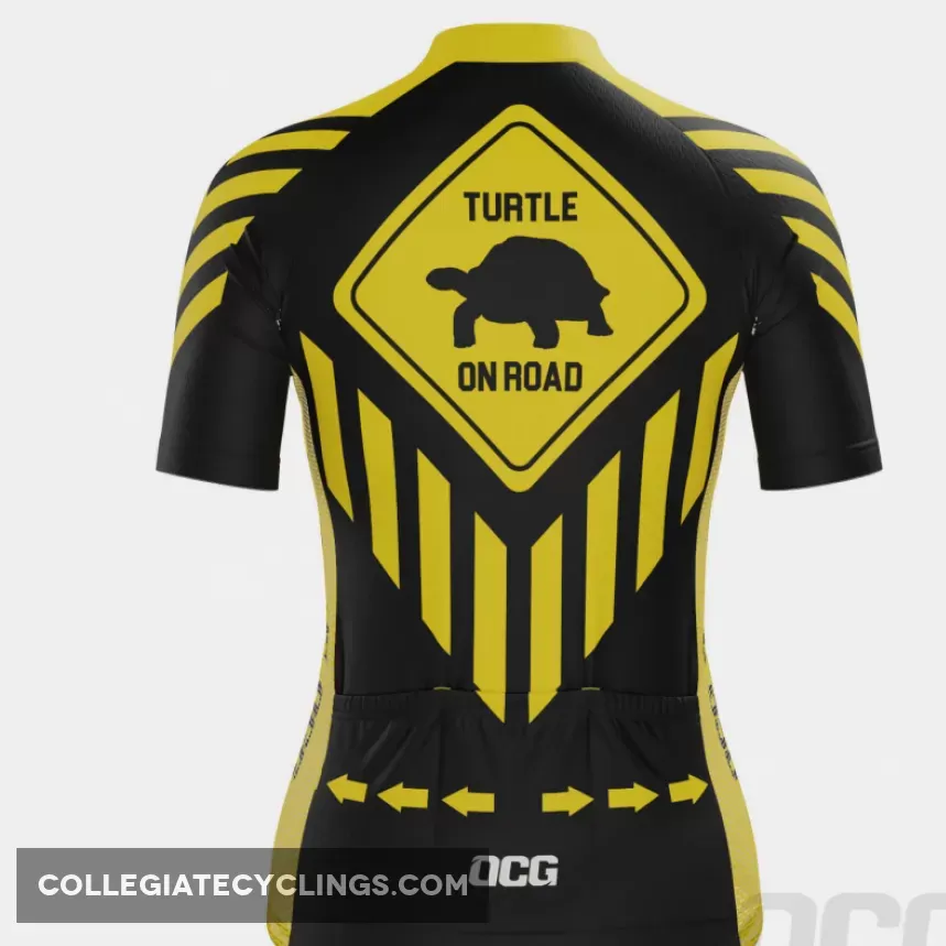 Women's Turtle On Road Short Sleeve Cycling Jersey Online