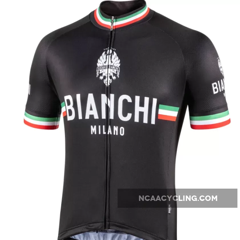 Bianchi Milano Isalle Black Jersey, Brand New