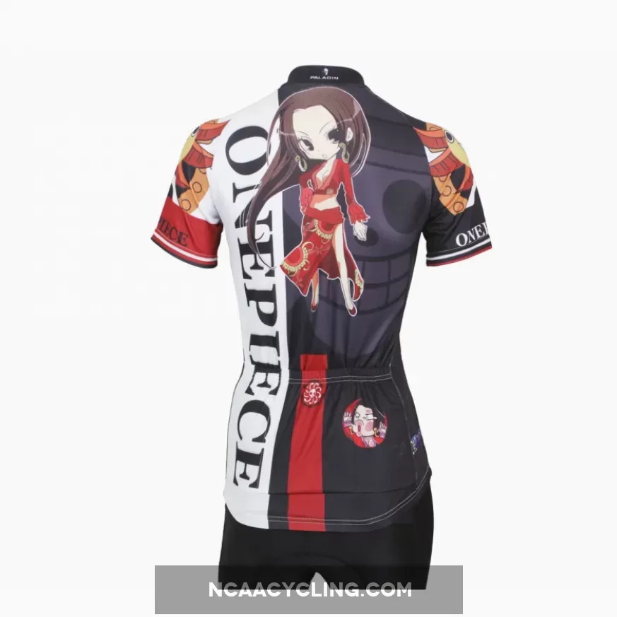 ONE PIECE Series Boa Hancock Empress Pirates Woman's Cycling Jersey Team Jacket T-shirt Summer Spring Autumn Clothes Sportswear Anime NO.408