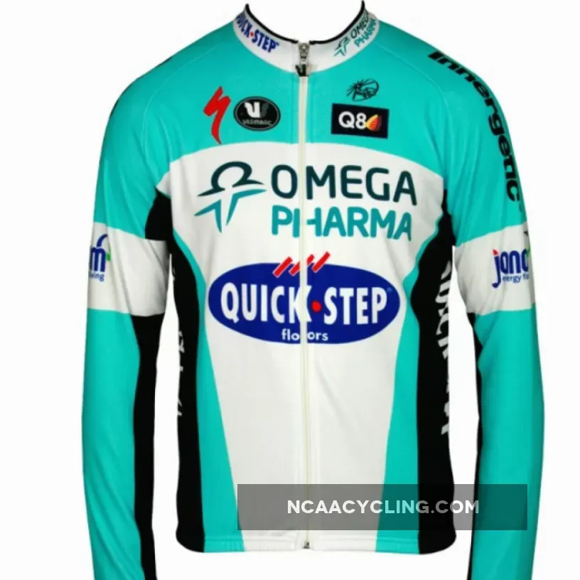 OMEGA PHARMA-QUICKSTEP 2012 Vermarc professional cycling team - Cycling Winter Thermal Jacket