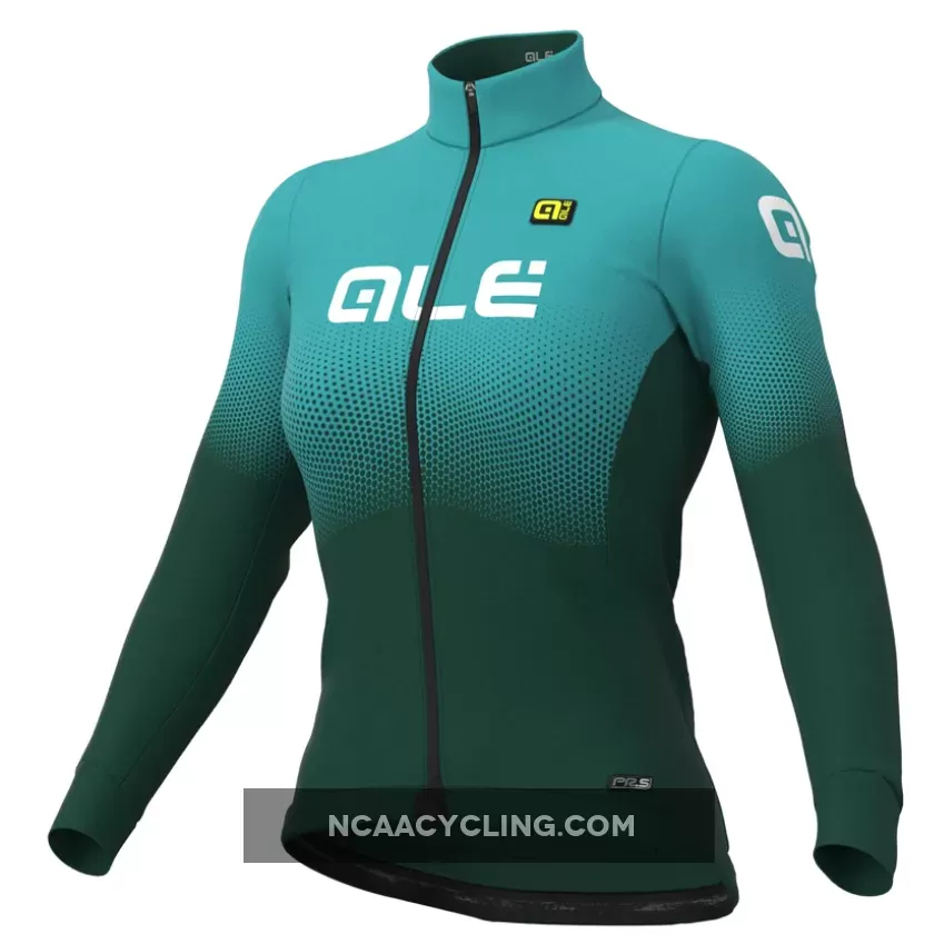 Ale PR-S Onda Micro woman long sleeve jersey - Green L20042514