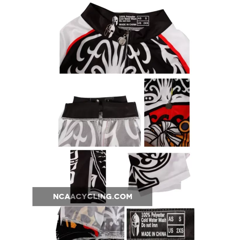 Poker Face Playing Card Spades Jack Men's Biking Cycling Suit Jersey NO.639