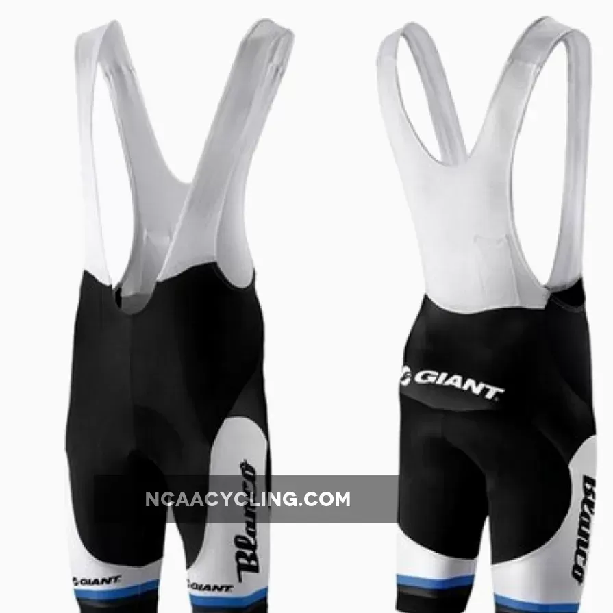 Blanco Giant Pro Cycling Team 2013 Bib Shorts Outlet