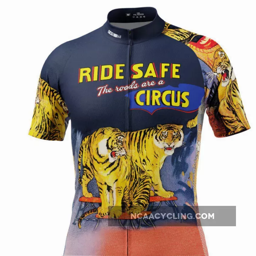 Men's Roads Are A Circus Short Sleeve Cycling Jersey