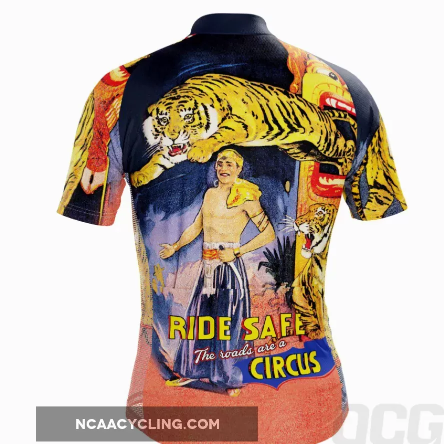 Men's Roads Are A Circus Short Sleeve Cycling Jersey