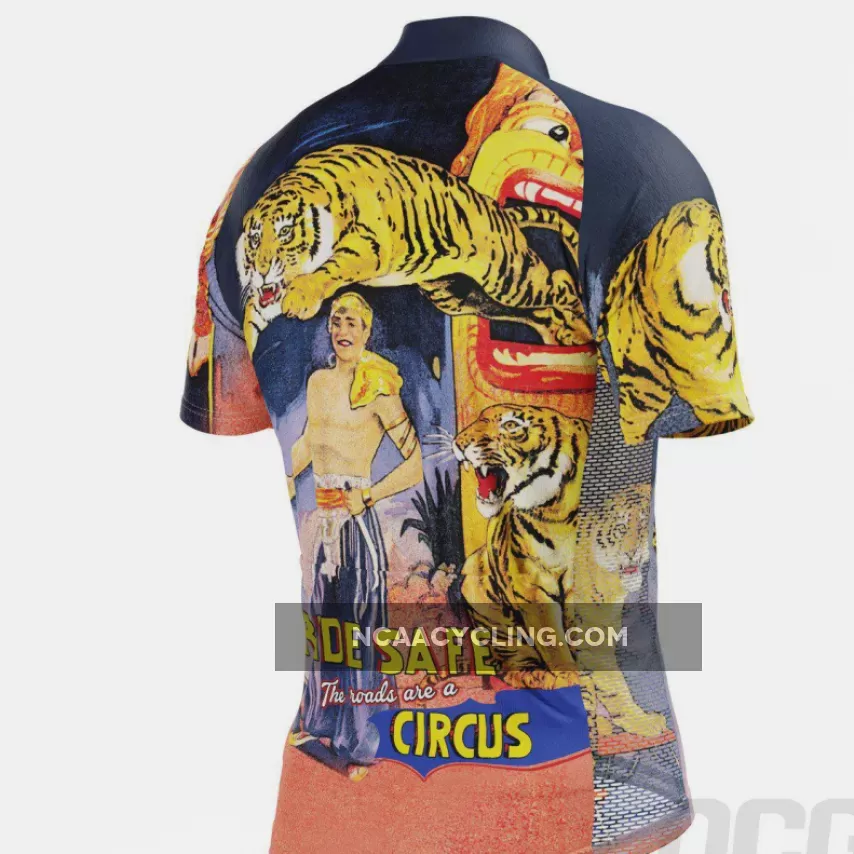 Men's Roads Are A Circus Short Sleeve Cycling Jersey