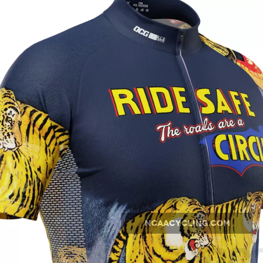 Men's Roads Are A Circus Short Sleeve Cycling Jersey