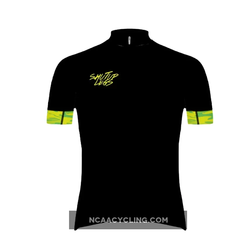 Primal Wear SUL Neon Camo Men's Full Zip Evo 2.0 Race Fit Cycling Jersey / Primal Camo