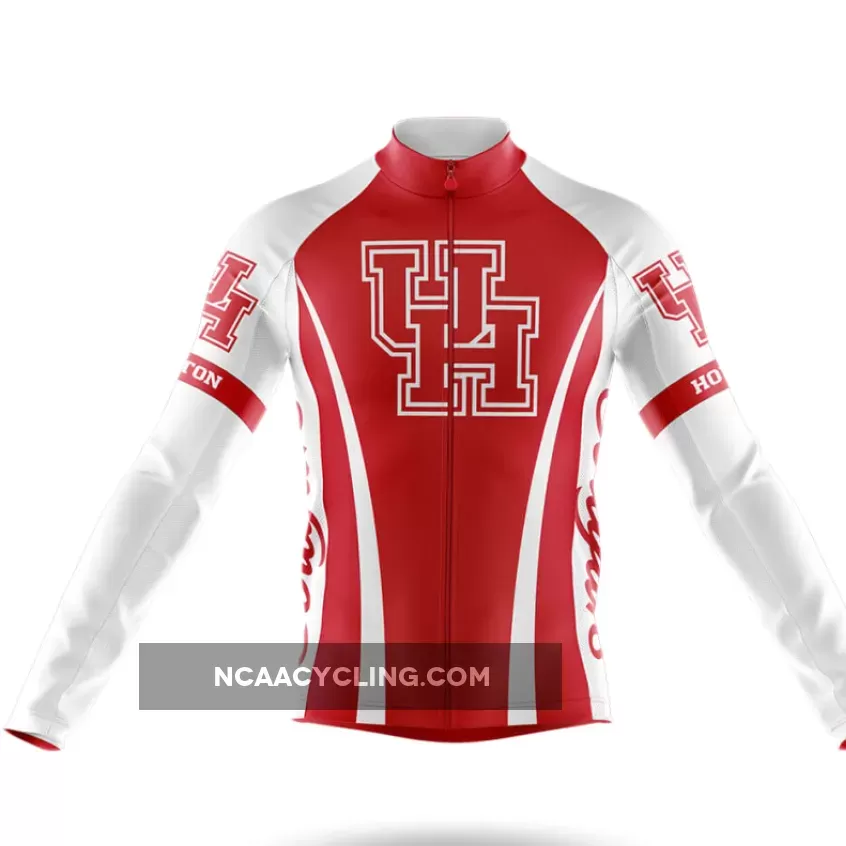 University of Houston Long Sleeve Cycling Jersey Only