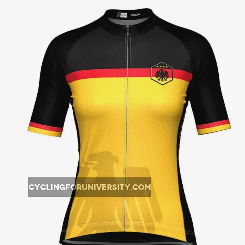 Women's Germany Deutschland National Cycling Jersey