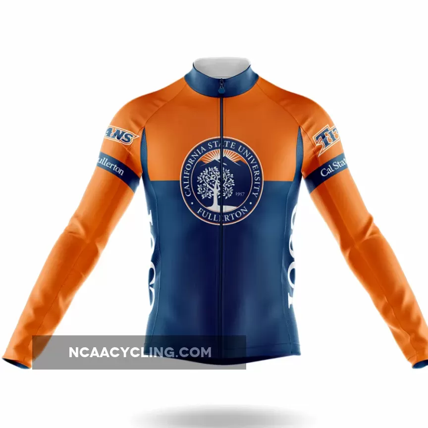 California State University Fullerton V2 Long Sleeve Cycling Jersey Only