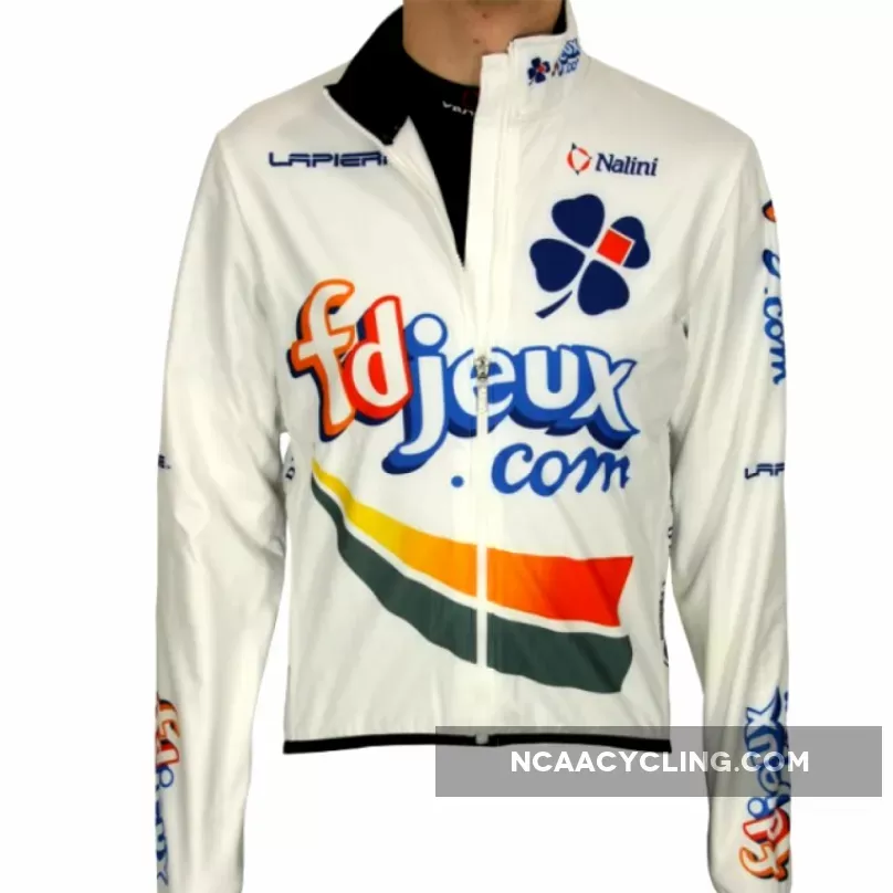Francaise des Jeux (FdJ) 2004 Radsport - Winter Fleece jersey jacke