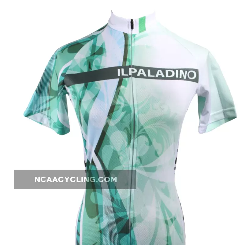 Green Flower Petal Summer Biking T-shirt Sports Clothes 196