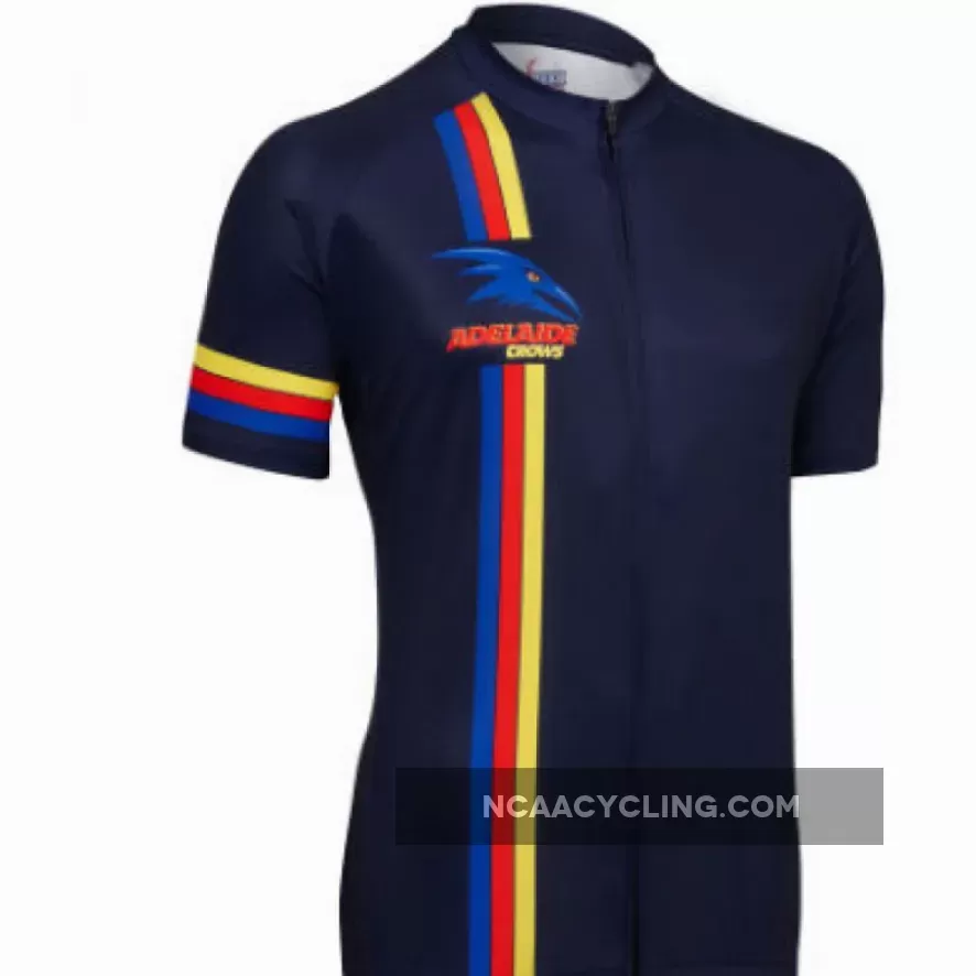AFL Adelaide Crows Mountain and road bike Short Sleeve Cycling Jerseys