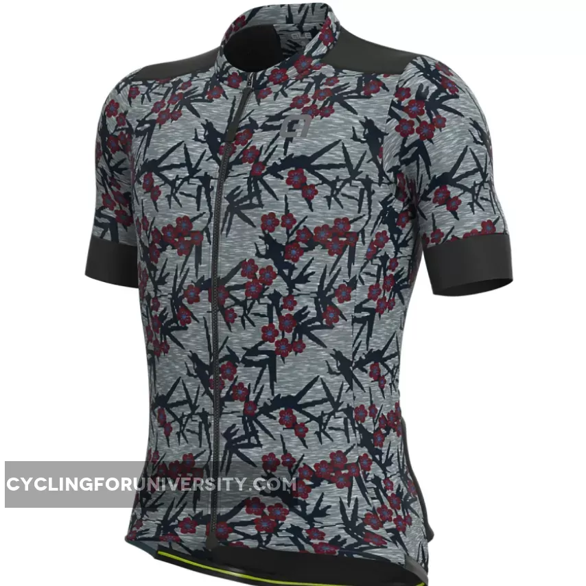 ALE' Gravel Joshua Gray Floral Jersey,