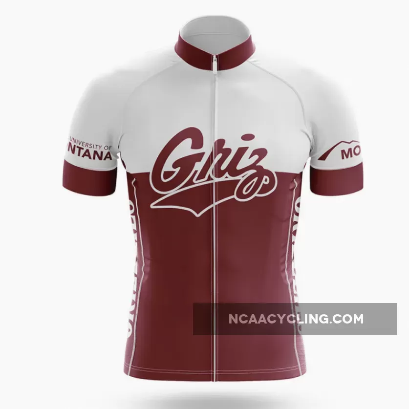 University of Montana V2 - Men's Cycling / Jersey Only Montana Cycling Jersey