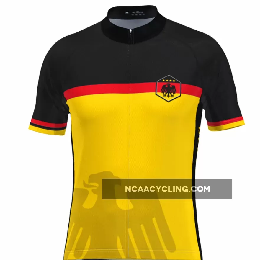 Men's Germany Deutschland National Pro Cycling Jersey