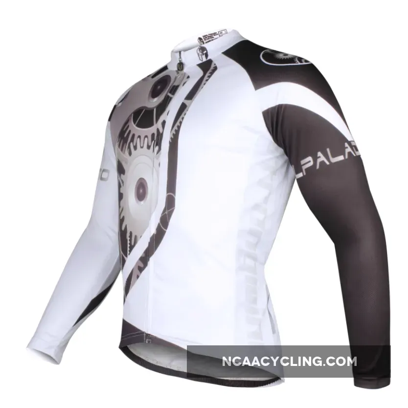 ILPARADINO Chain Men’s Winter Long Sleeves Cycling Jacket Apparel Outdoor Sports Leisure Biking Shirt (Velvet) NO.617