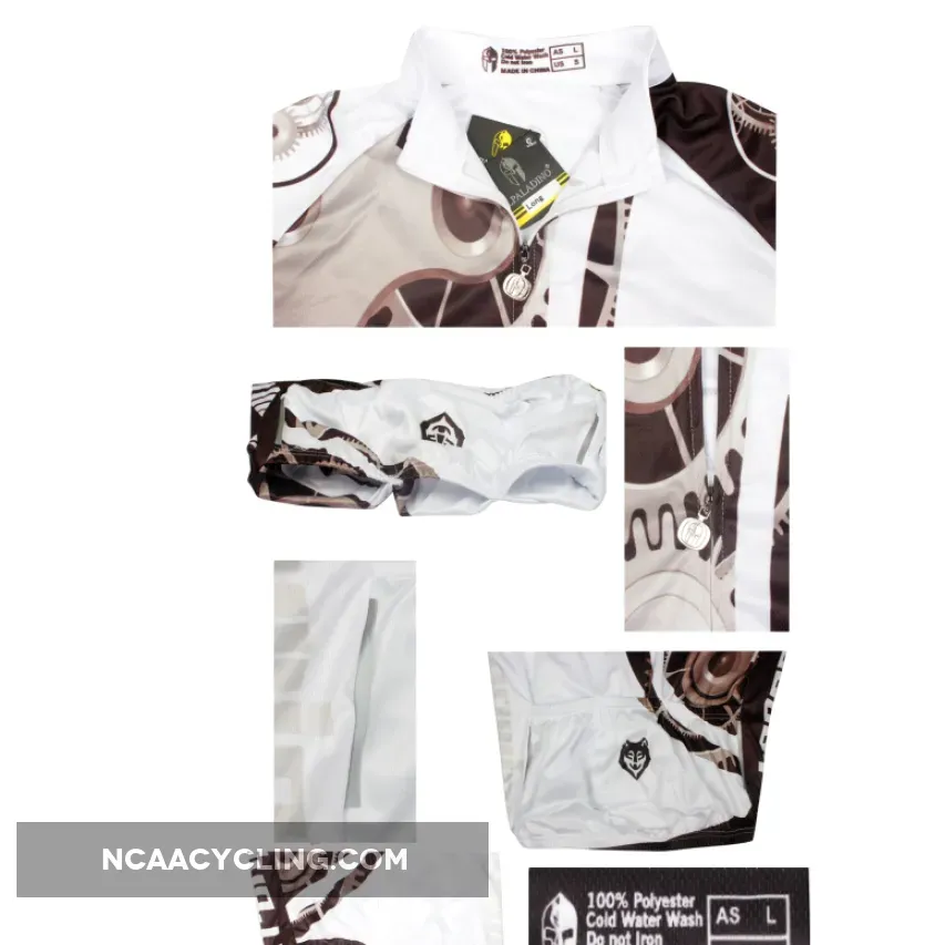 ILPARADINO Chain Men’s Winter Long Sleeves Cycling Jacket Apparel Outdoor Sports Leisure Biking Shirt (Velvet) NO.617