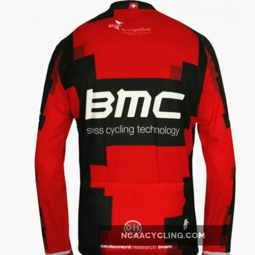 BMC RACING TEAM 2012 Hincapie Radsport-Profi-Team - Long Sleeve Jersey Jacket Black