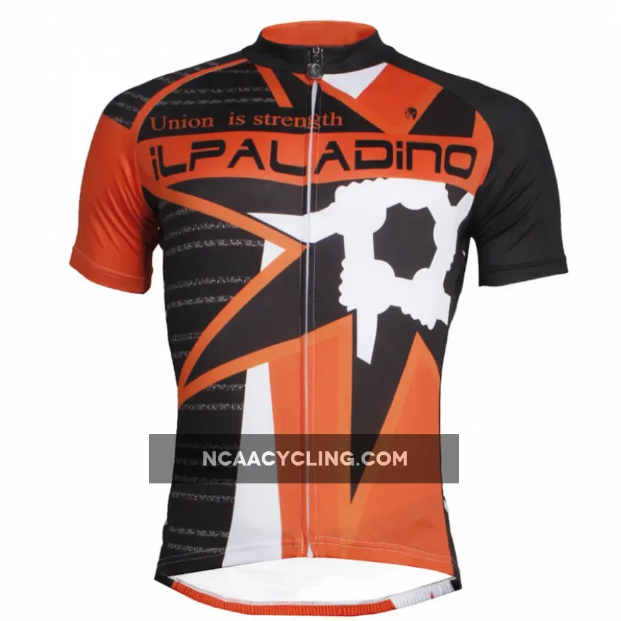 ILPALADINO Union IS Strength Men's Cycling Jersey Sport Team Suit Apparel Quick Dry Road Bike Wear Breathable Apparel Outdoor Sports Gear Leisure Biking T-shirt NO.748