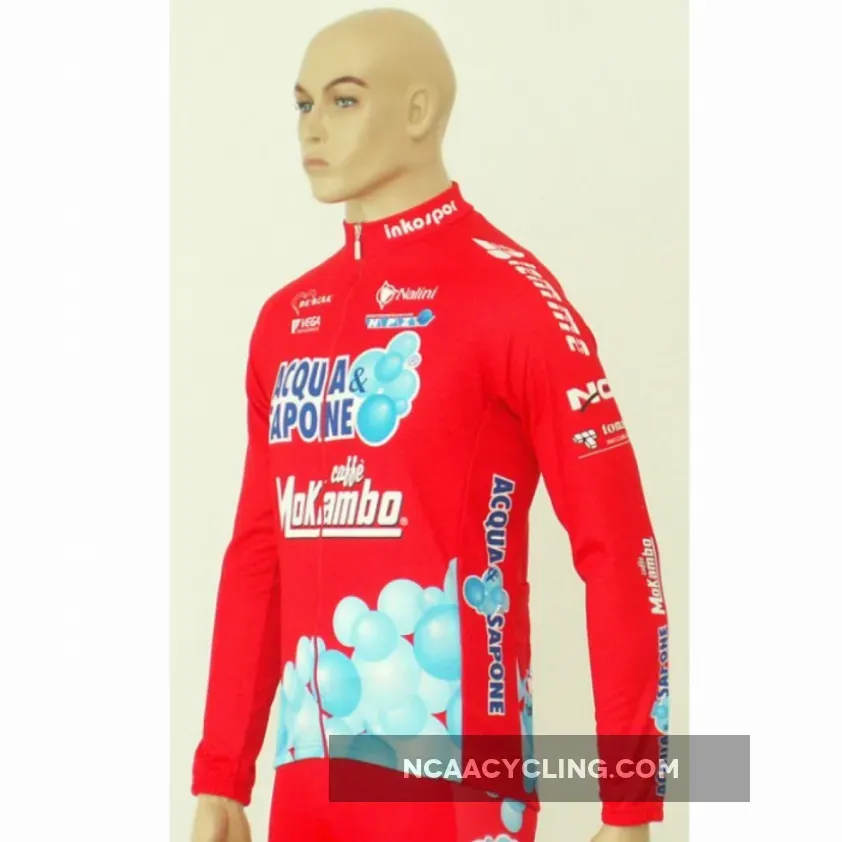 Acqua & Sapone 2006 Radsport - Nalini Radsport-Profi-Team Long Sleeve Jersey