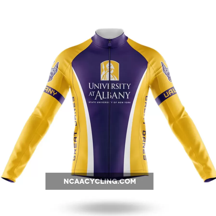University at Albany Long Sleeve Cycling Jersey Only
