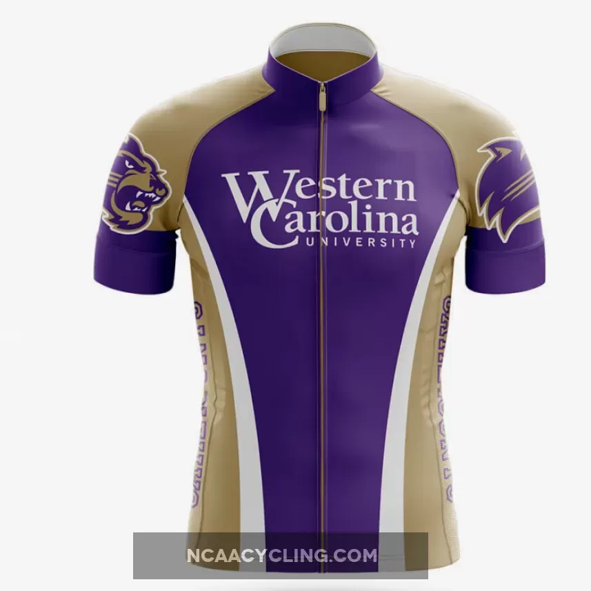 Western Carolina University - Men's Cycling / Jersey Only #Western Carolina Football Jersey