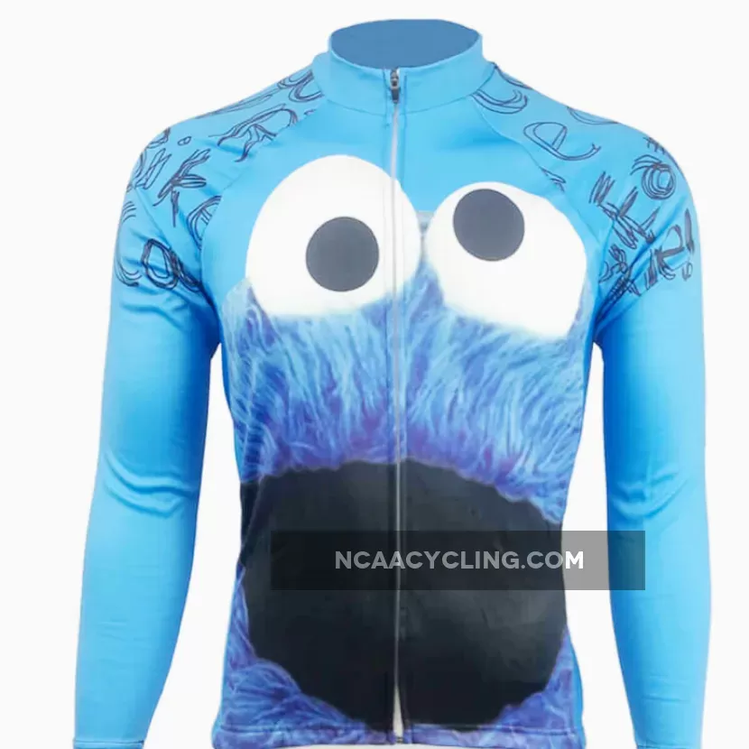 Cookie Monster Long Sleeve Cycling Jersey New Releases