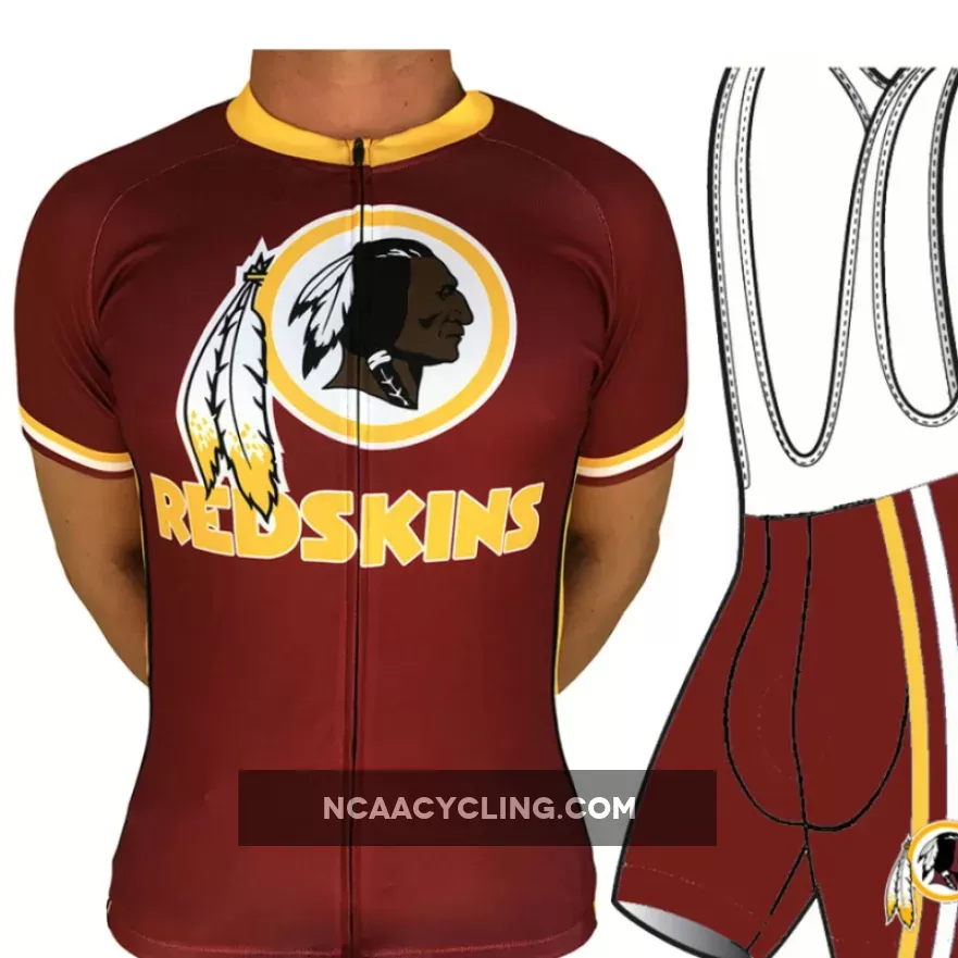 NFL Washington Redskins Short Sleeve Cycling Jersey Only