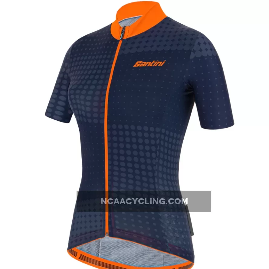 Santini Tono Sfera Women Jersey - Blue To Buy