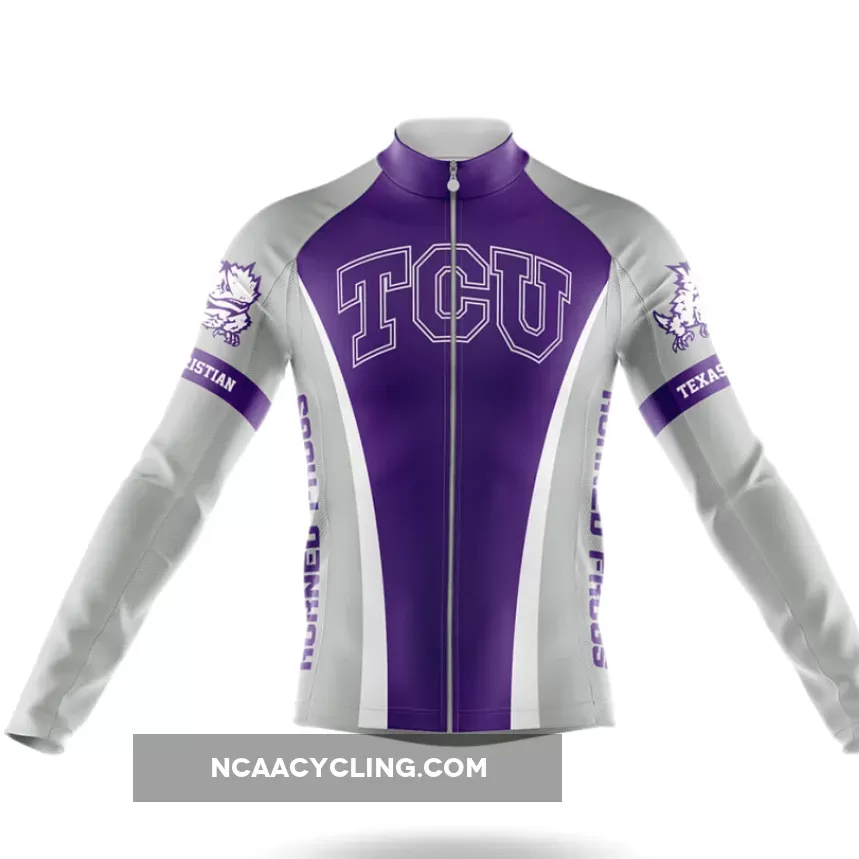 Texas Christian University Long Sleeve Cycling Jersey Only