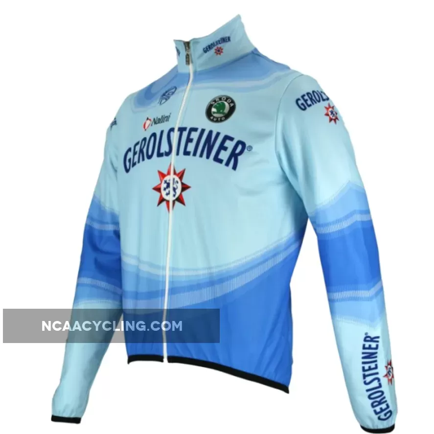 Gerolsteiner 2008 Radsport-Profi-Team-Winter Fleece Long Sleeve Jersey Jacket