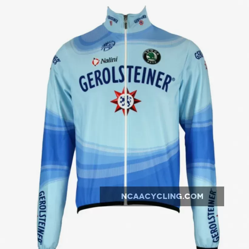 Gerolsteiner 2008 Radsport-Profi-Team-Winter Fleece Long Sleeve Jersey Jacket