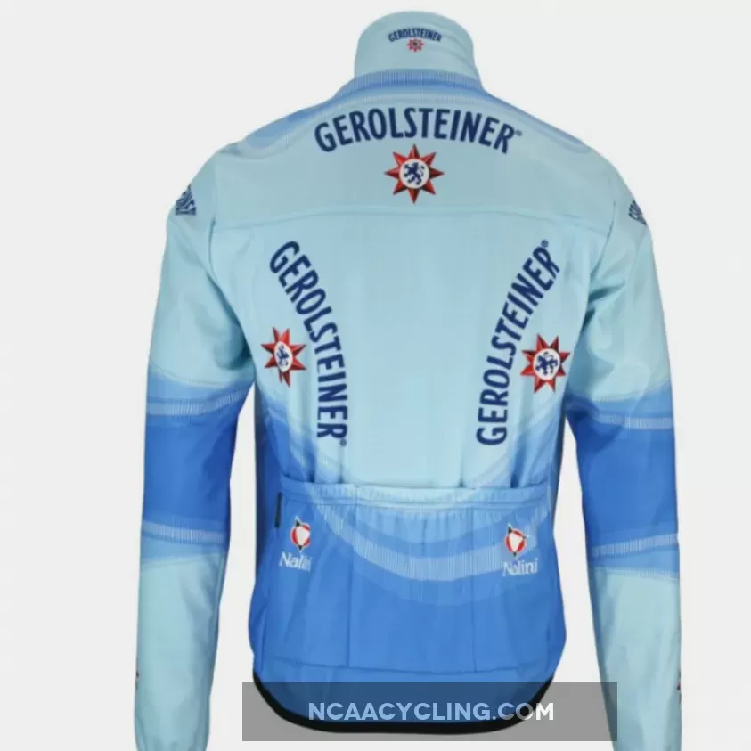 Gerolsteiner 2008 Radsport-Profi-Team-Winter Fleece Long Sleeve Jersey Jacket