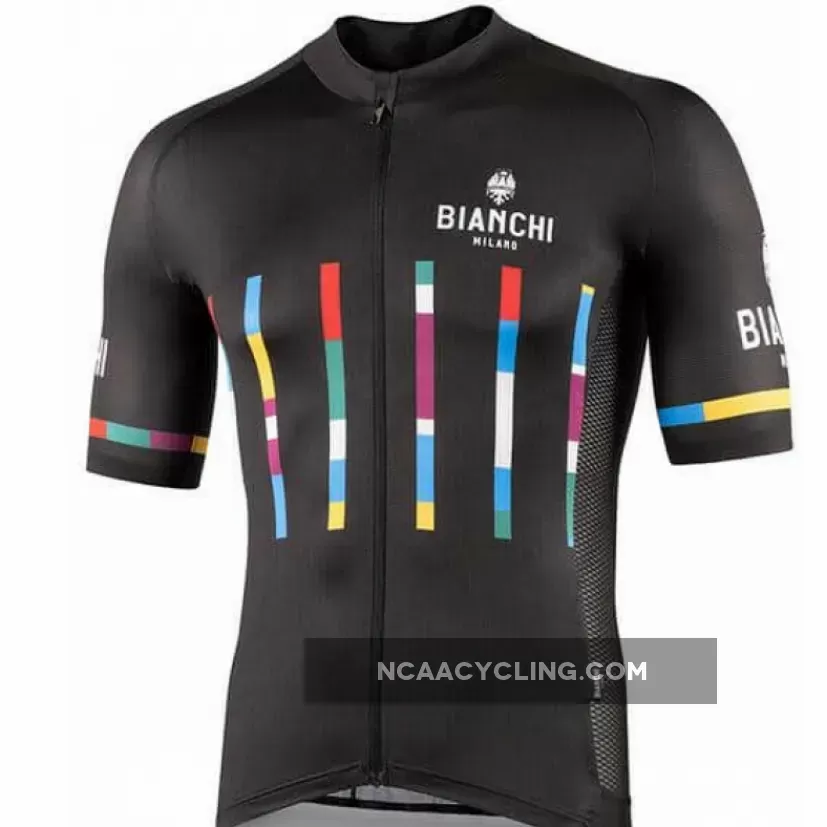 Bianchi Milano Fanaco Black Jersey, Restock