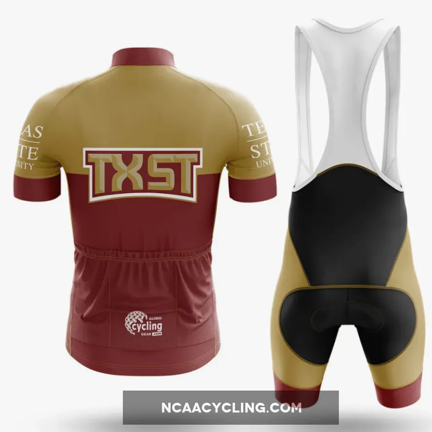 Texas State University V2 - Men's Cycling - Jersey Only